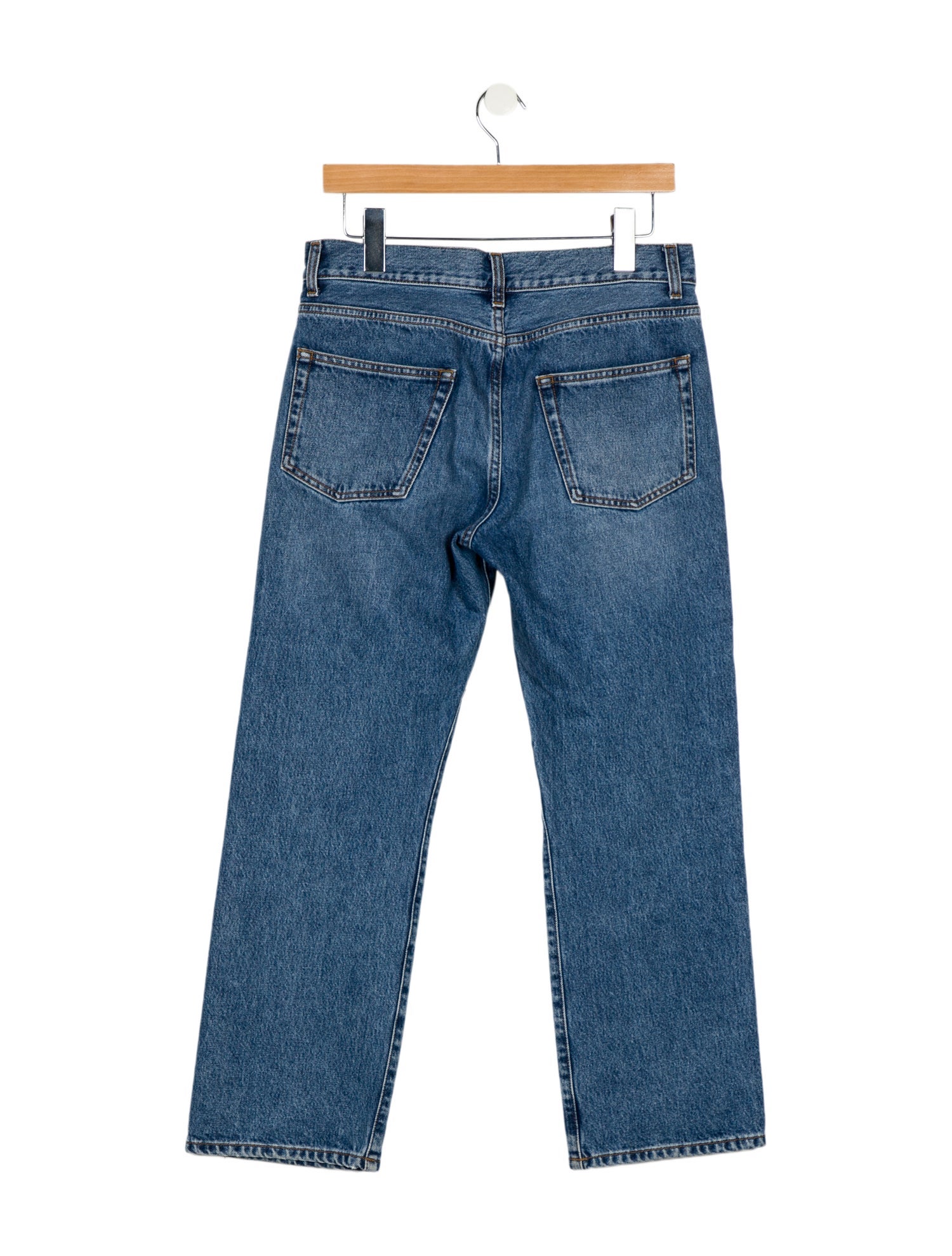 The Row Mid-Rise Wide Leg Jeans w/ Tags