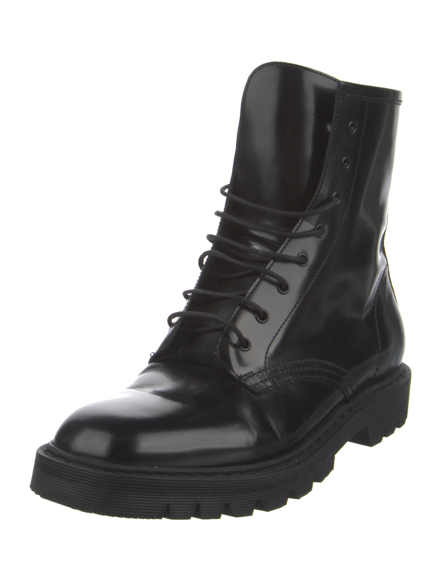 The Row Ranger Leather Combat Boots
