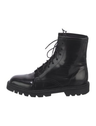The Row Ranger Leather Combat Boots