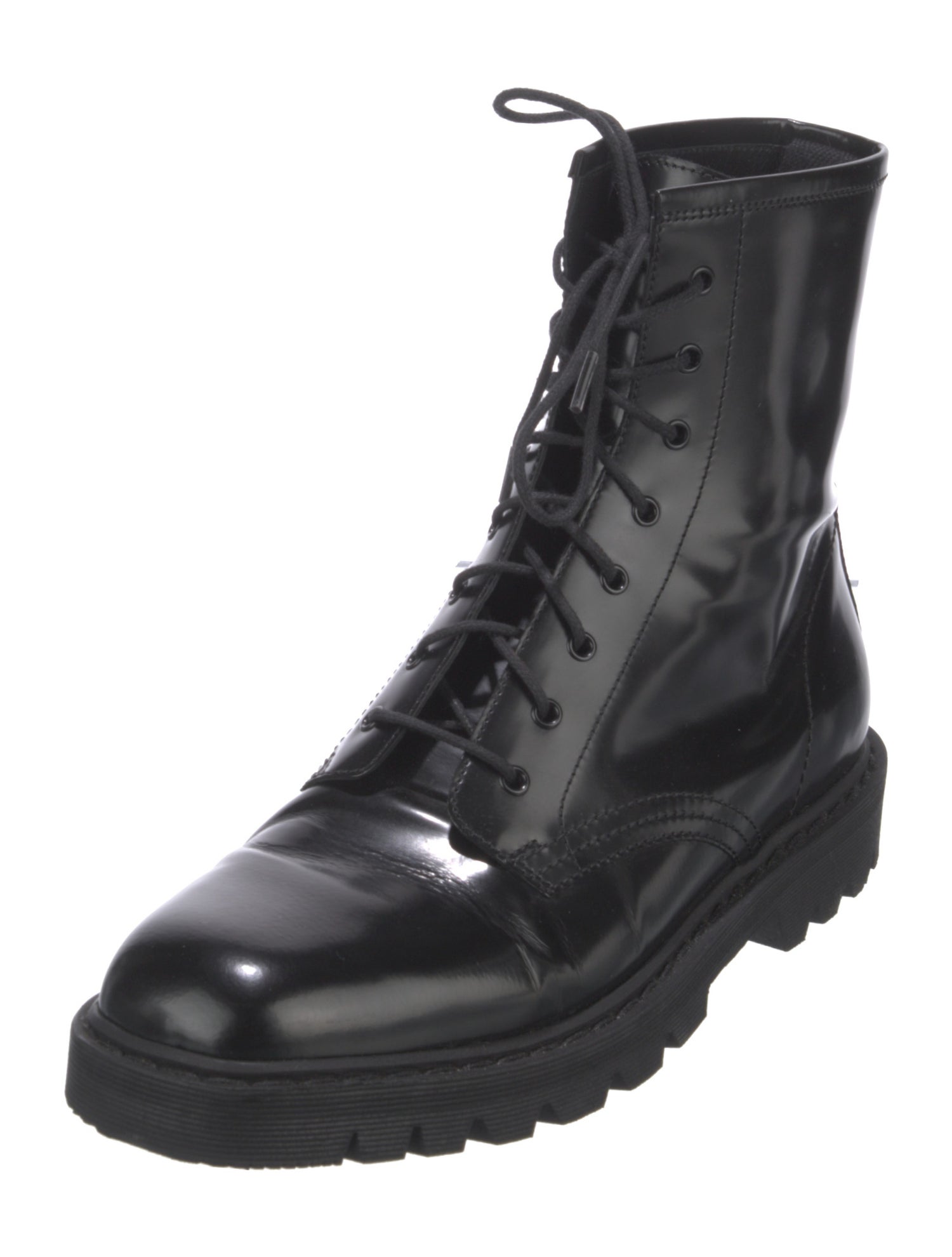 The Row Ranger Leather Combat Boots