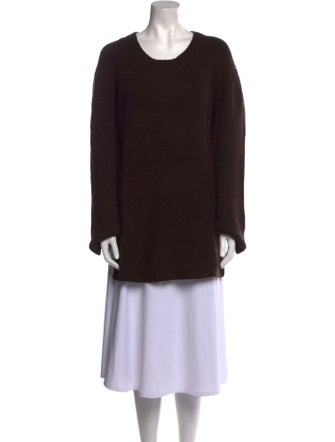 The Row Cashmere Scoop Neck Sweater