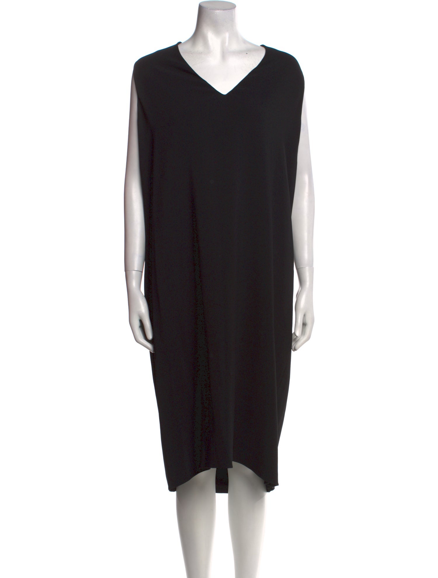 The Row V-Neck Midi Length Dress