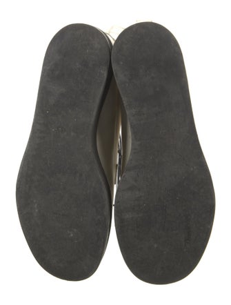 The Row Leather Lace-Up Boots