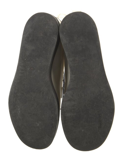 The Row Leather Lace-Up Boots