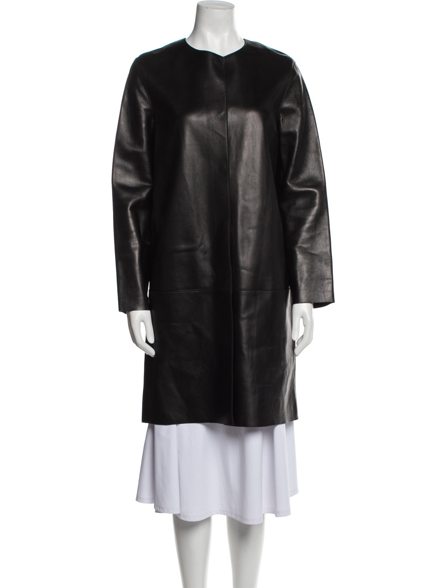 The Row Lambskin Coat