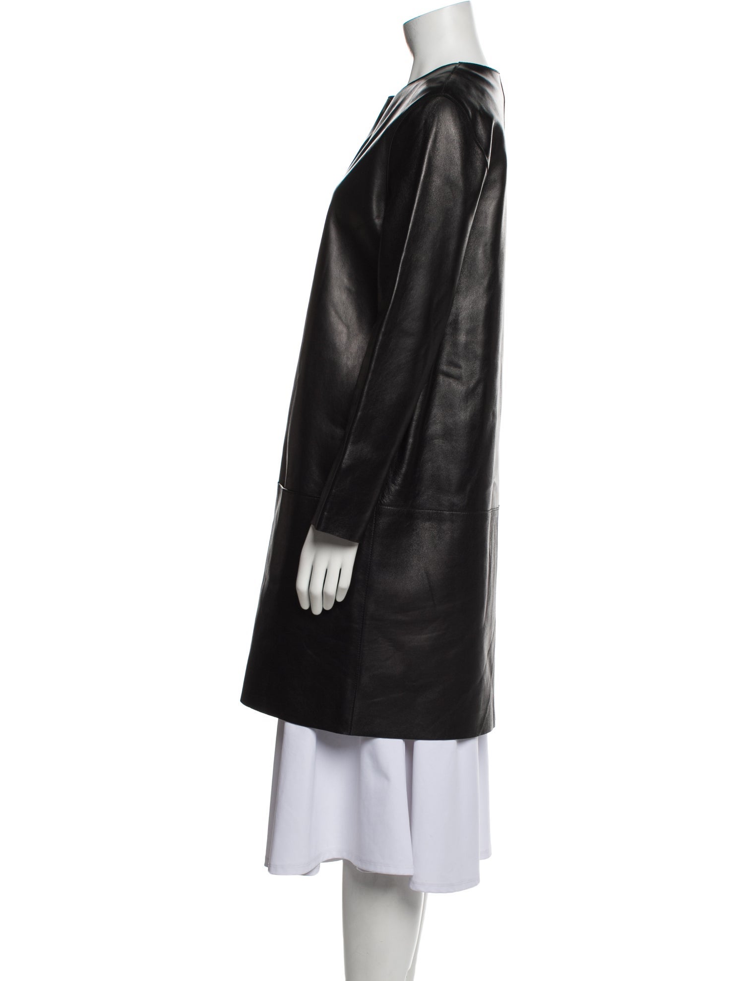 The Row Lambskin Coat