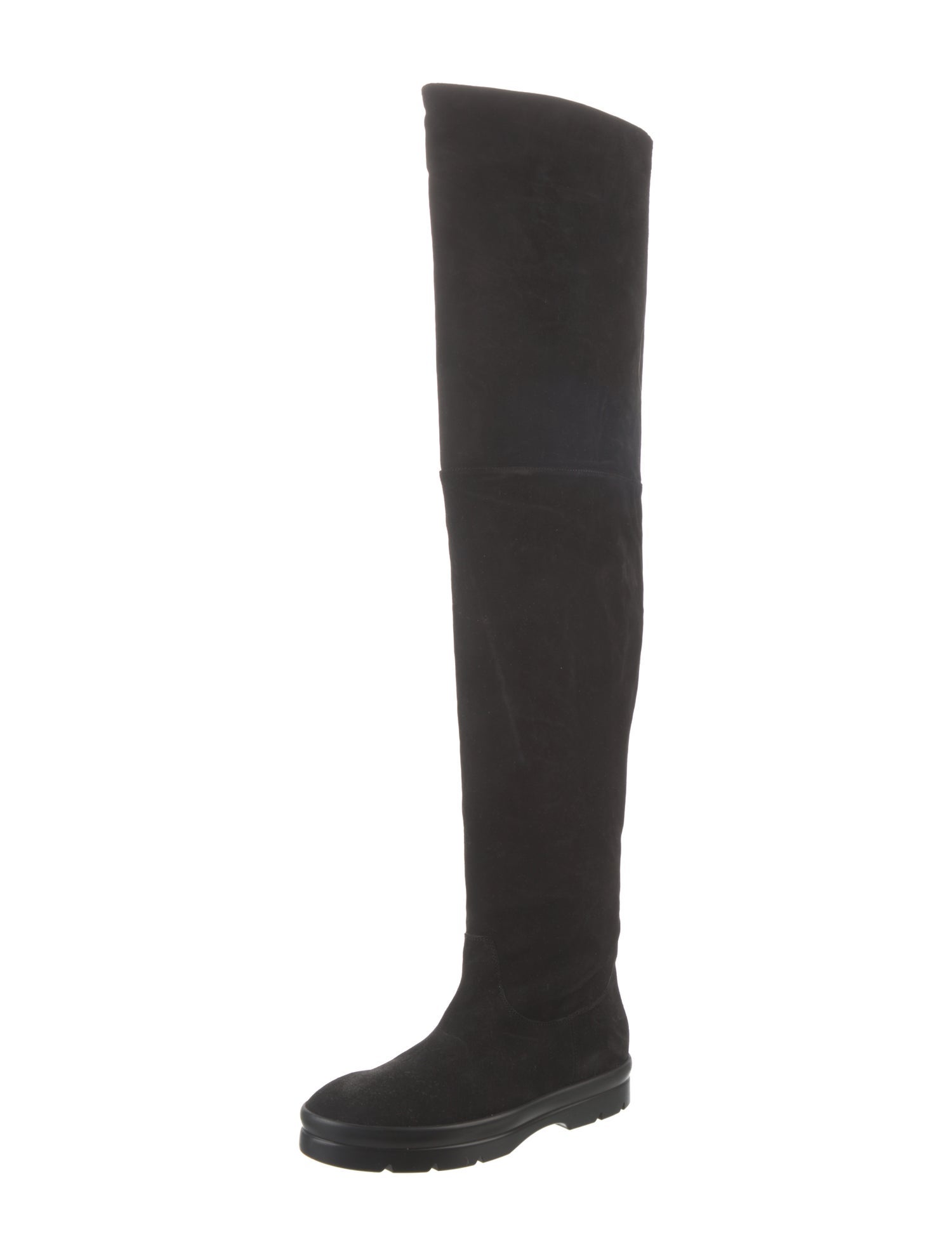 The Row Billie High Suede Boots