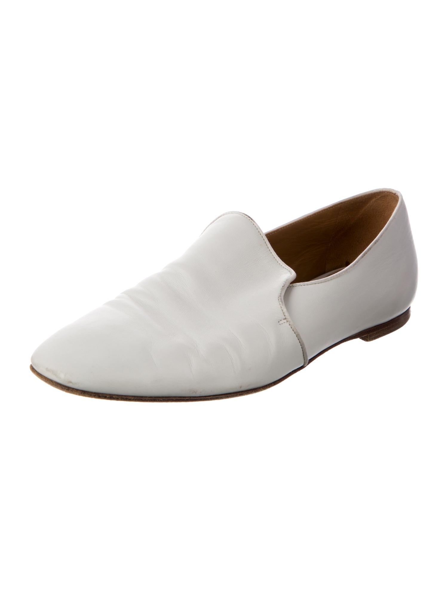 The Row Leather Loafers