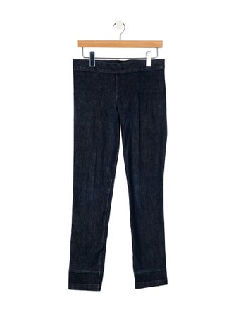 The Row Mid-Rise Skinny Leg Jeans