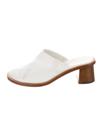 The Row Leather Mules
