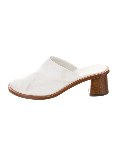The Row Leather Mules