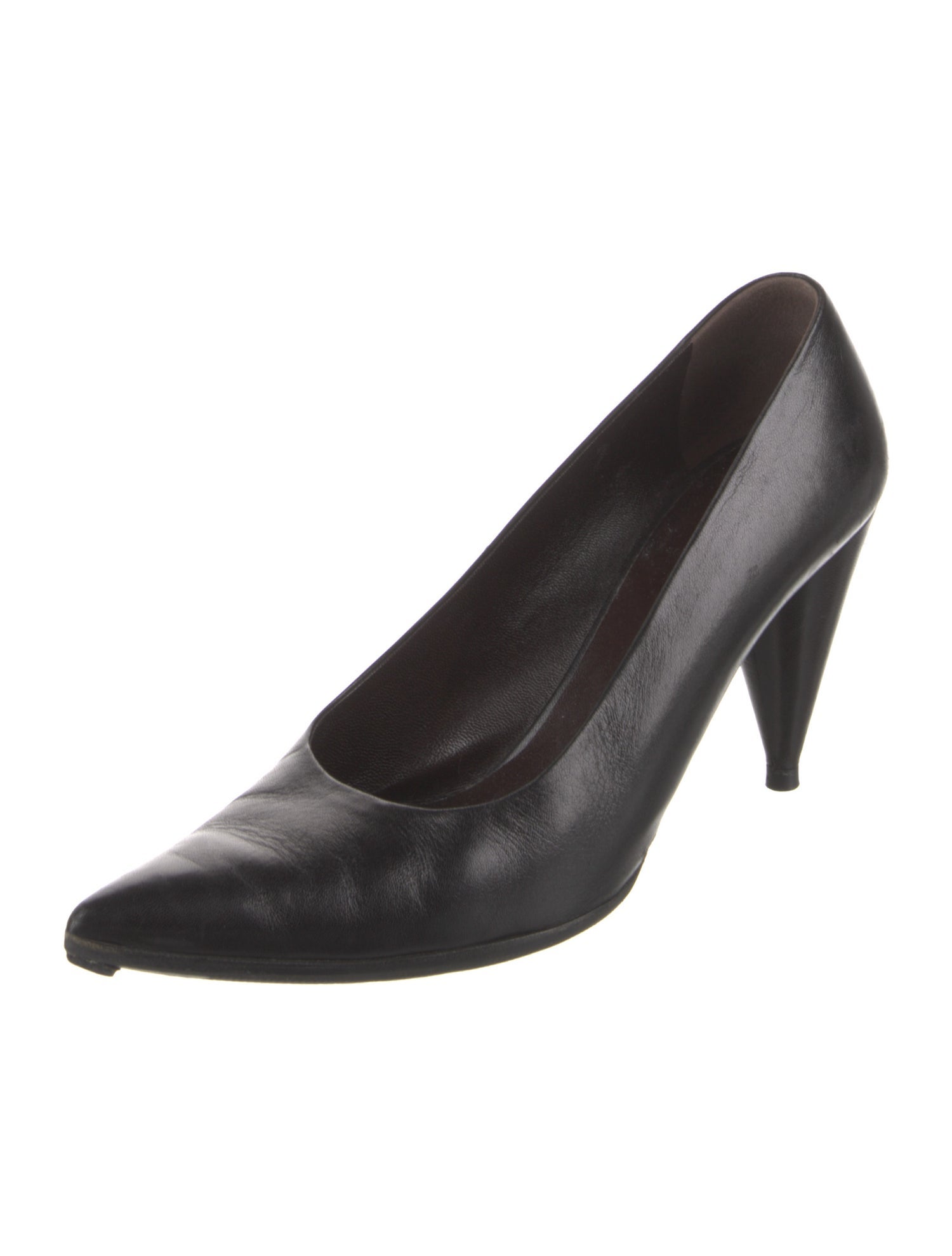 The Row Leather Pumps