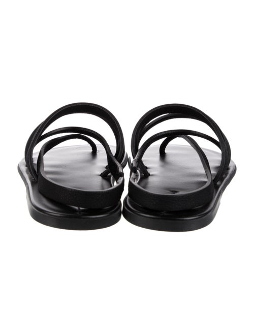 The Row Leather Slides