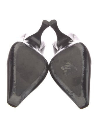 The Row Kitten Leather Pumps