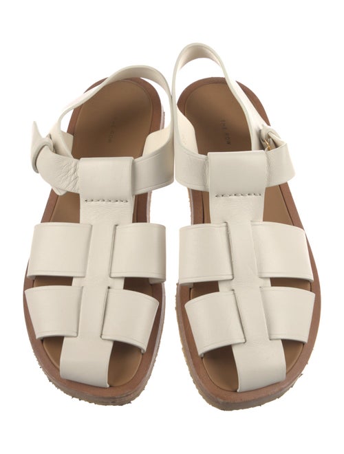 The Row Leather Gladiator Sandals