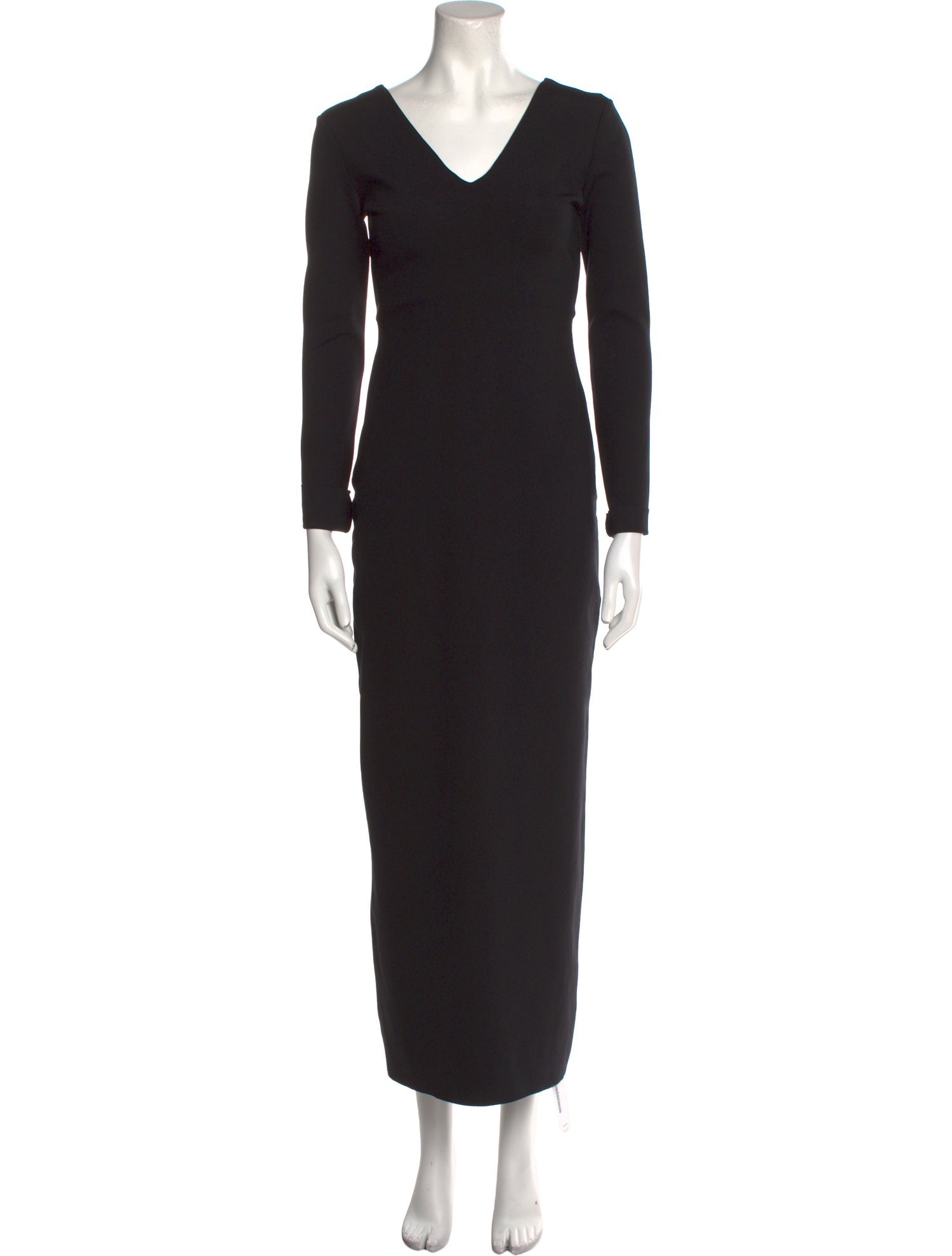 The Row V-Neck Long Dress