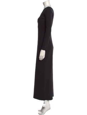 The Row V-Neck Long Dress
