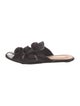 The Row Capri Leather Slides