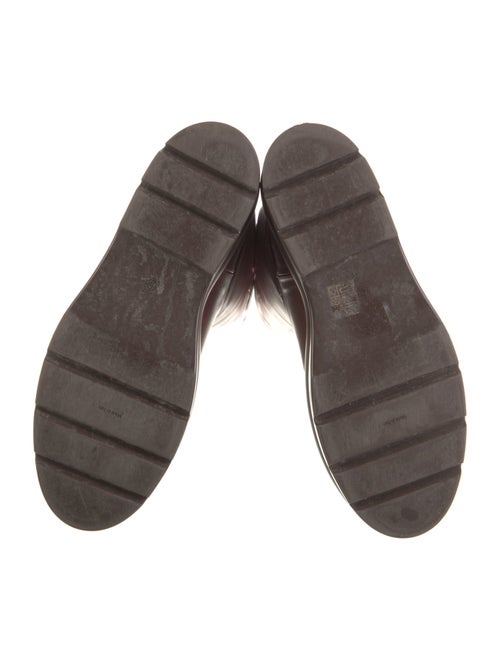 The Row Leather Rain Boots