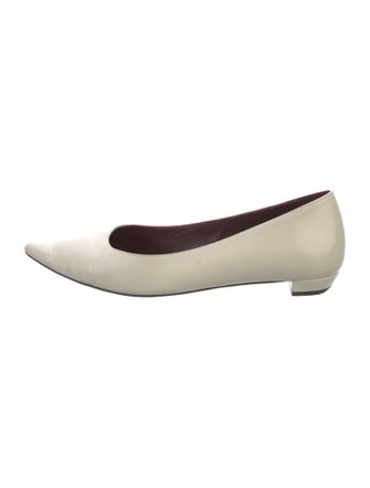 The Row Claudette Leather Ballet Flats