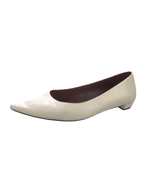 The Row Claudette Leather Ballet Flats