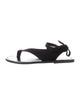 The Row Beach Suede Sandals