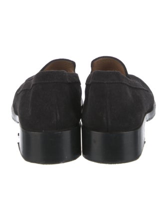 The Row Suede Loafers
