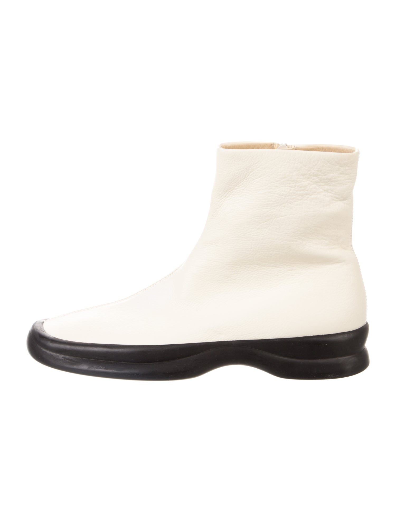 The Row Town Leather Boots