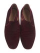 The Row Velvet Loafers