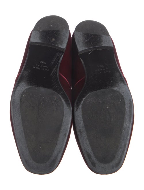 The Row Velvet Loafers