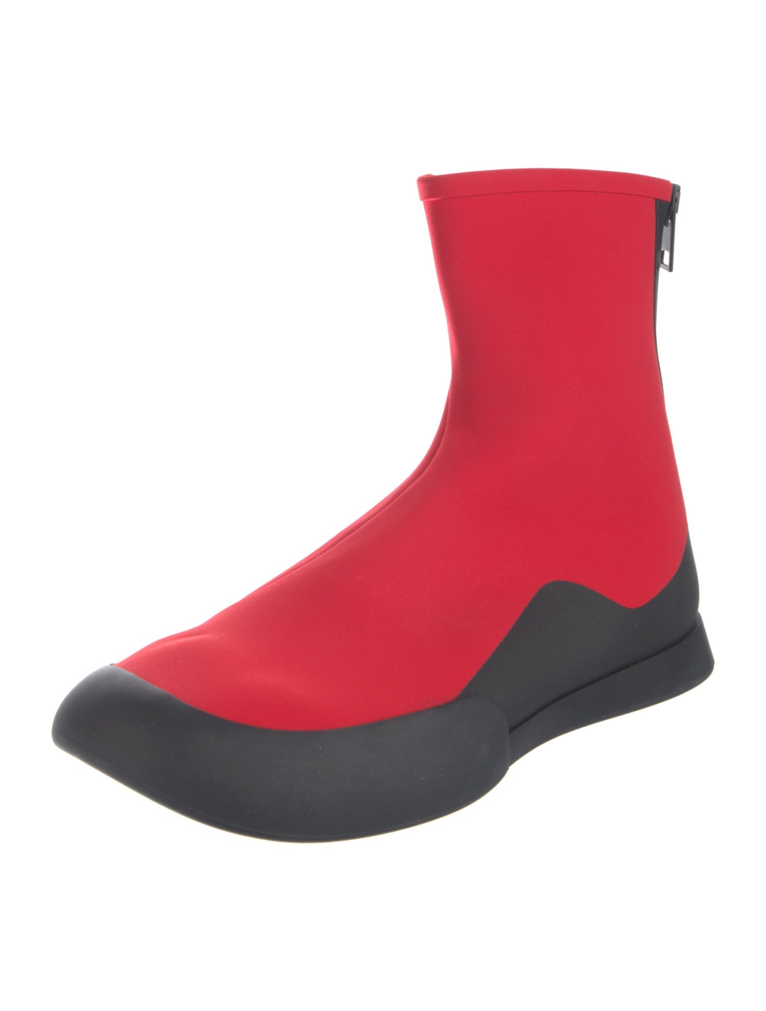 The Row Neoprene Colorblock Pattern Sock Sneakers