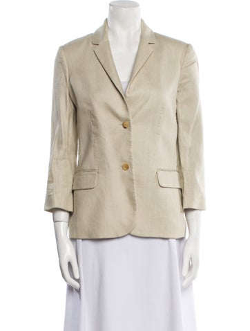 The Row Jackets Linen Blazer M