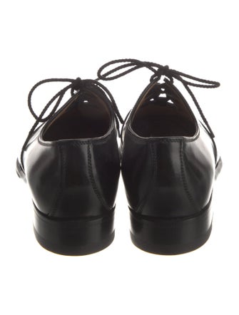The Row Grant Leather Oxfords