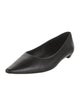 The Row Leather Ballet Flats