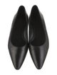 The Row Leather Ballet Flats