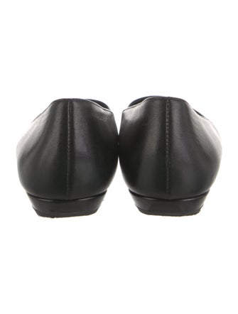The Row Leather Ballet Flats