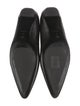 The Row Leather Ballet Flats