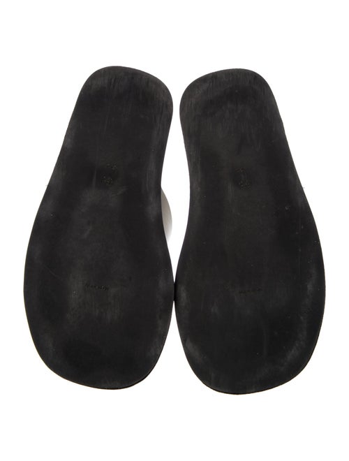 The Row Ginza Leather Slingback Sandals