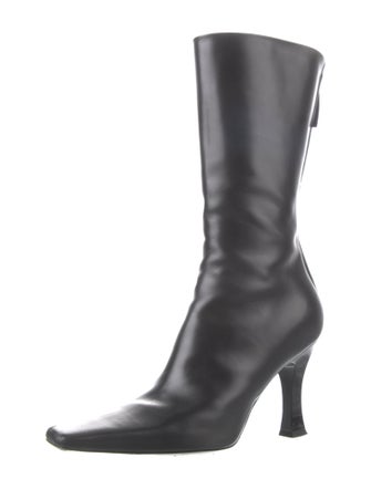 The Row Office Calfskin Boots