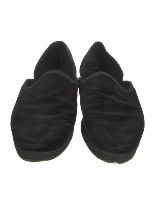 The Row Friulane Velvet D'Orsay Flats