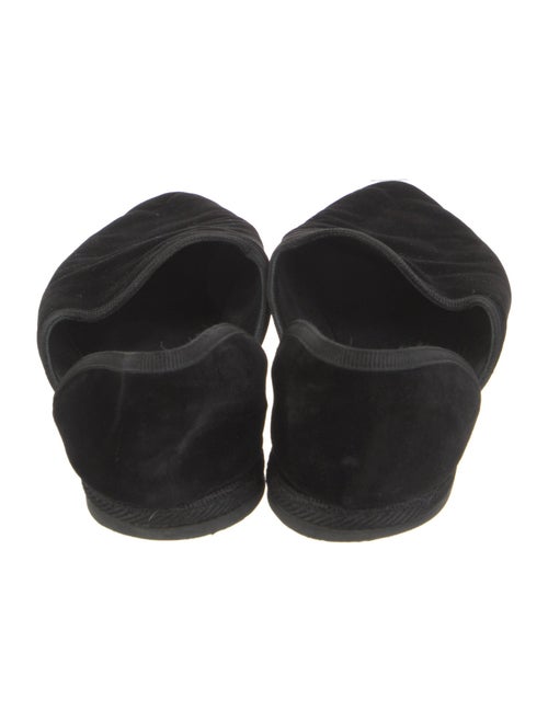 The Row Friulane Velvet D'Orsay Flats