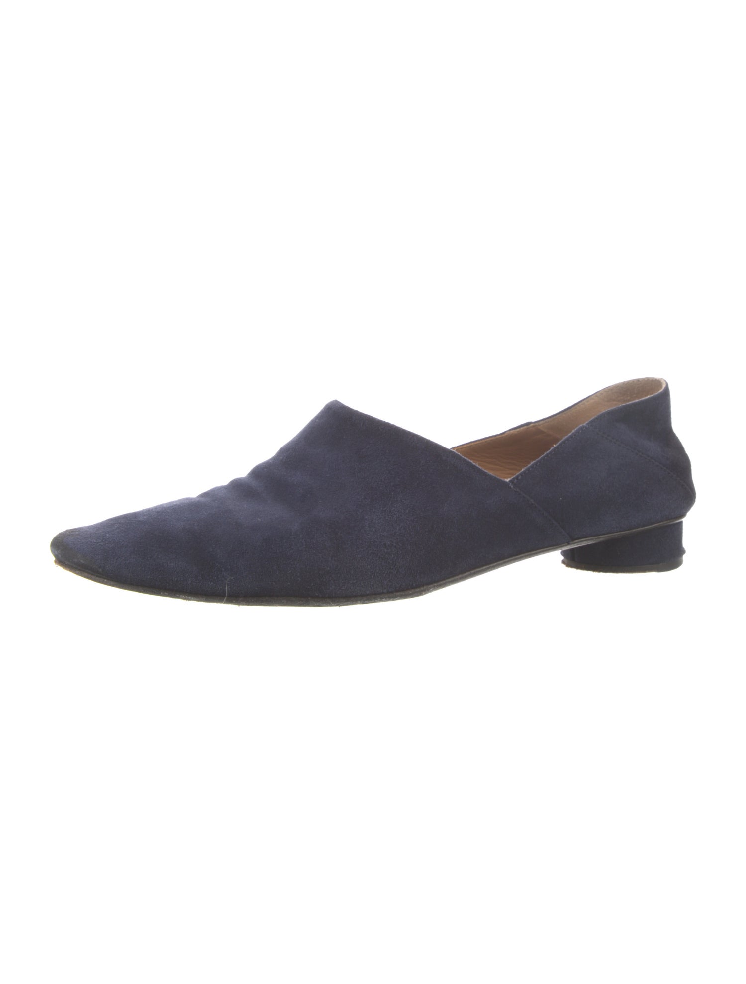 The Row Noelle Suede Mules