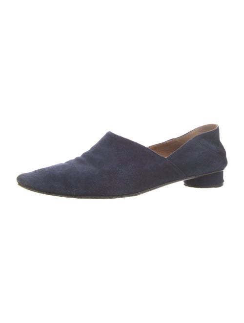The Row Noelle Suede Mules