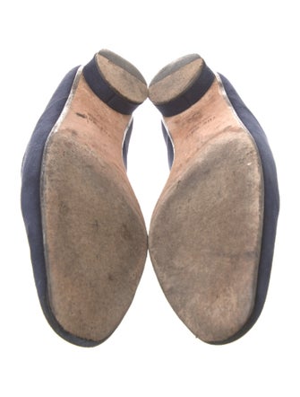 The Row Noelle Suede Mules