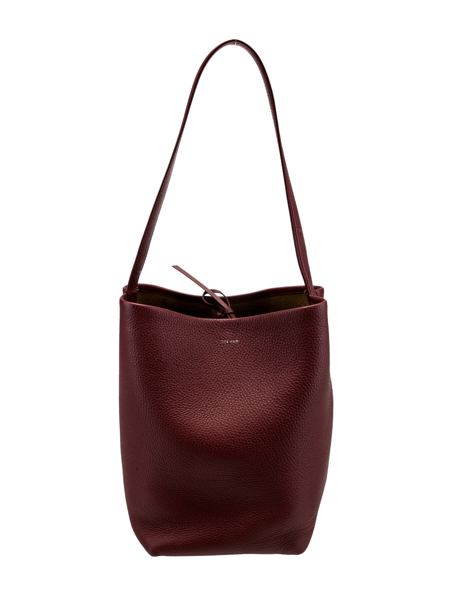 The Row Leather Bucket Bag