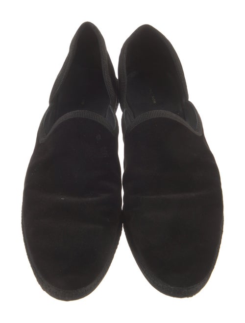 The Row Friulane Velvet D'Orsay Flats