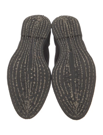 The Row Friulane Velvet D'Orsay Flats