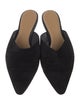 The Row Suede Mules