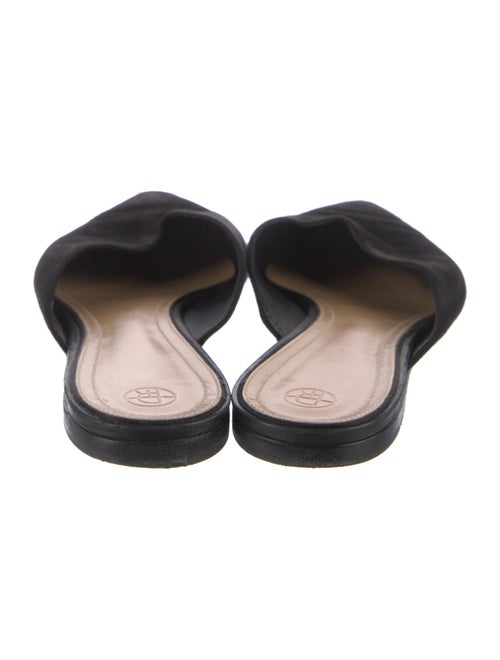 The Row Suede Mules