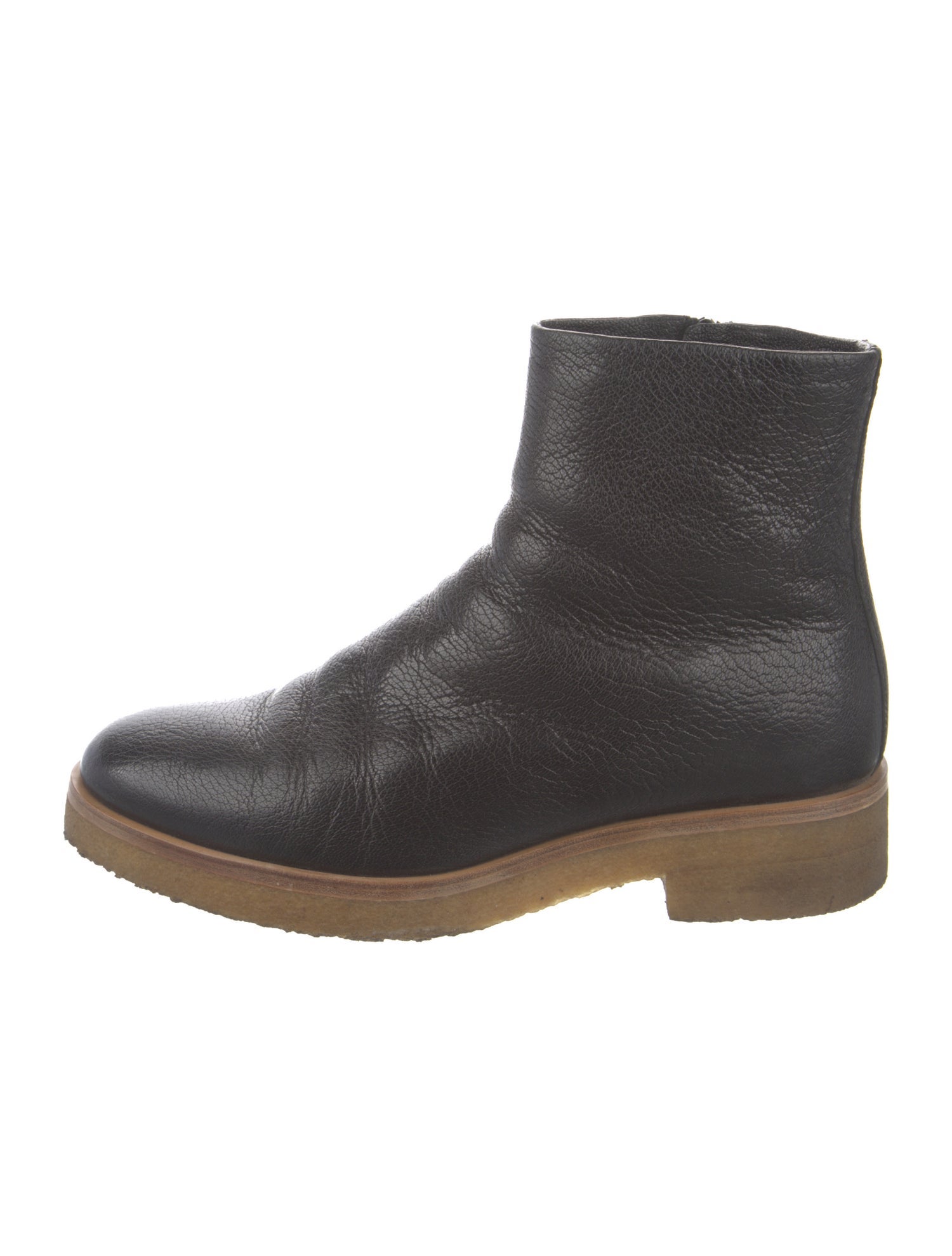 The Row Boris Goat Leather Boots